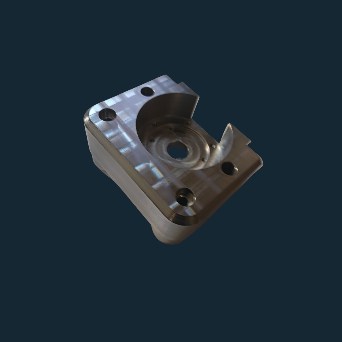 CNC-gefertigtes Referenzteil